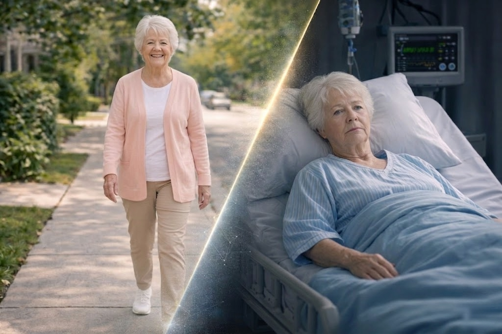 Risk Insights — Mobility and Cognitive risk app screens